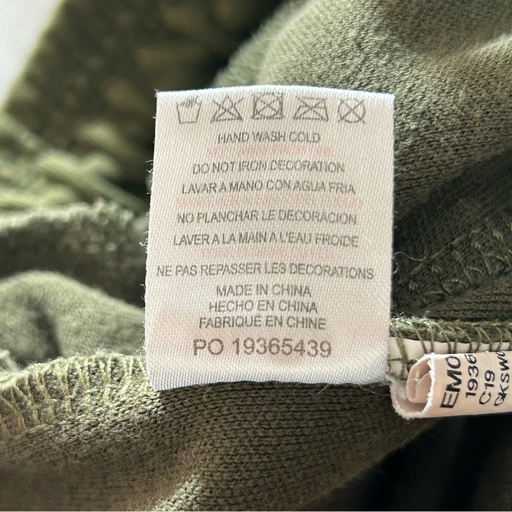 Ellesse Joggers Sweatpants Men's Size Small Green Olive Drawstring Elastic Waist - Picture 6 of 10